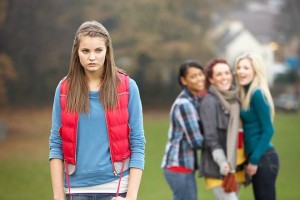 teen being bullied